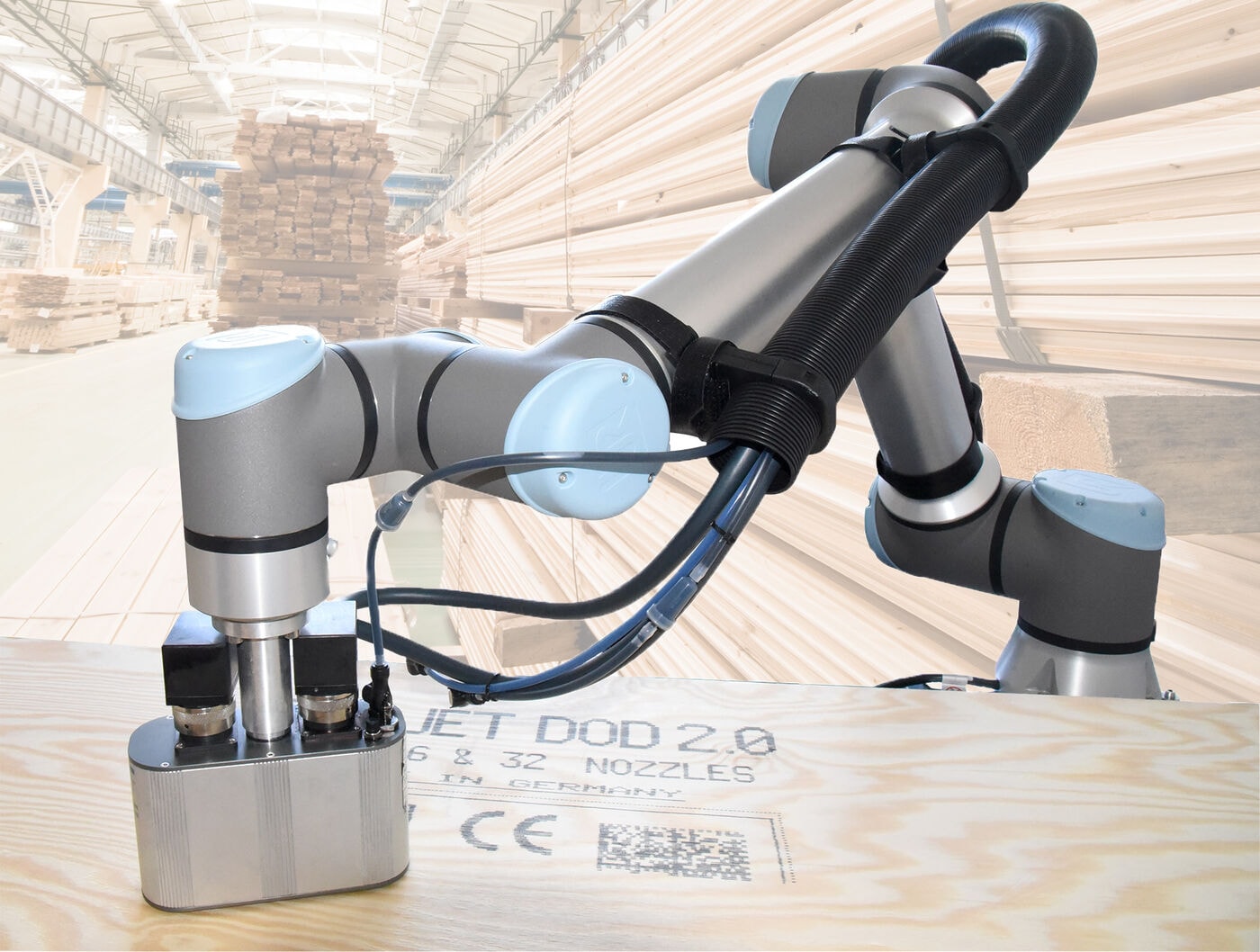 Praktikum und/oder Abschlussarbeit im Bereich Forschung & Entwicklung (m/w/d) für mind. 3 Monate: Einsatz eines kollaborierenden Roboters für industrielle Kennzeichnungsaufgaben