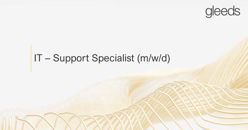 IT-Support Specialist (m/w/d)