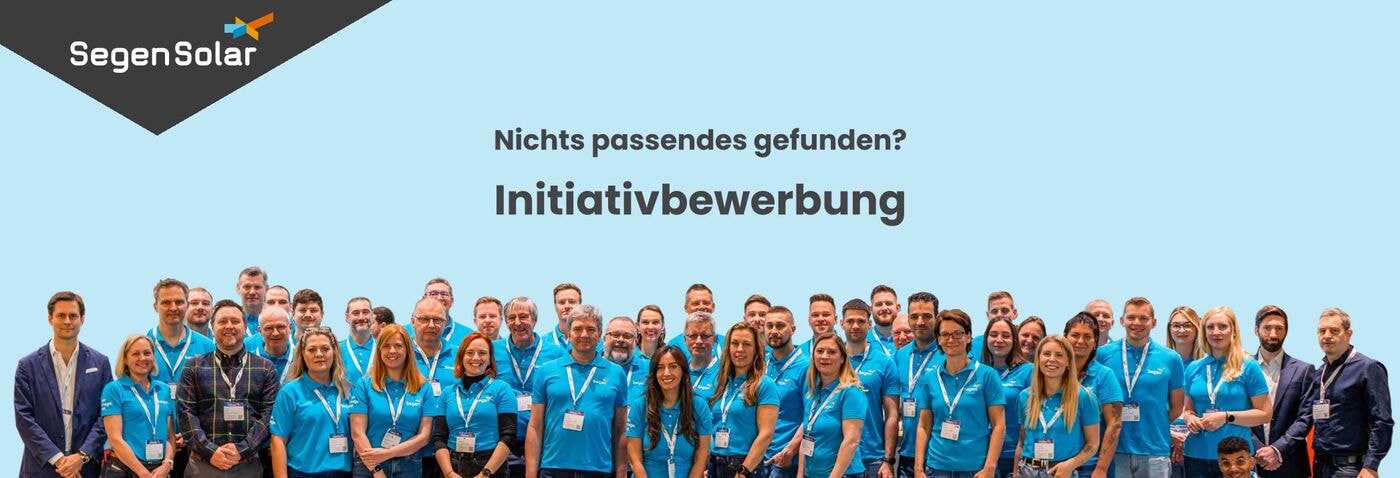 Initiativbewerbung (m/w/d)
