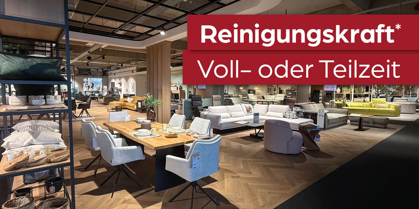 Reinigungskraft* Voll- oder Teilzeit