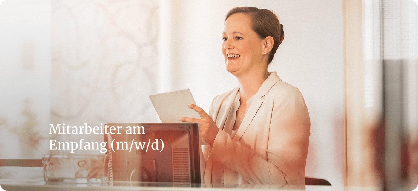 Mitarbeiter (m/w/d) am Empfang