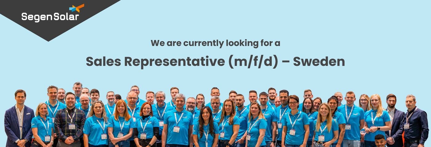 Sales Representative (m/f/d) Sweden